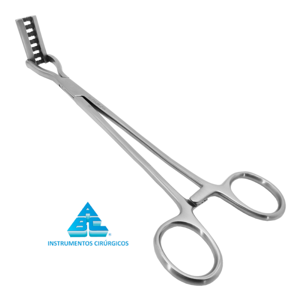 PINÇA PARA SUTURA EM BOLSA