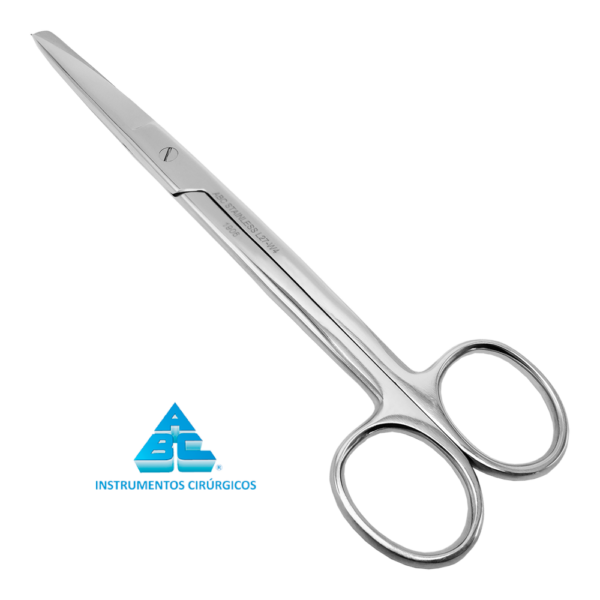 TESOURA CIRURGICA 20CM RETA FINA/ROMBA