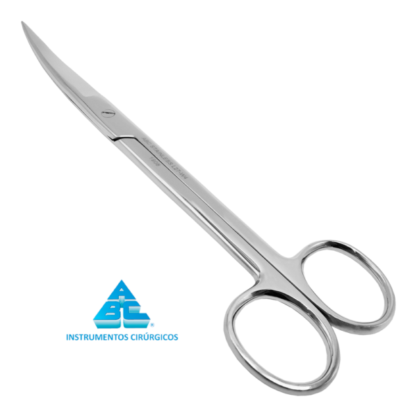 TESOURA CIRURGICA 20CM CURVA FINA/FINA